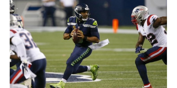 Kilpailu Seattlen Seahawksin ja New England Patriotsin välillä